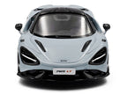 2020 McLaren 765LT Ceramic Gray with Black Top 1/43 Diecast Model Car by Solido-1
