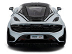 2020 McLaren 765LT Ceramic Gray with Black Top 1/43 Diecast Model Car by Solido-3