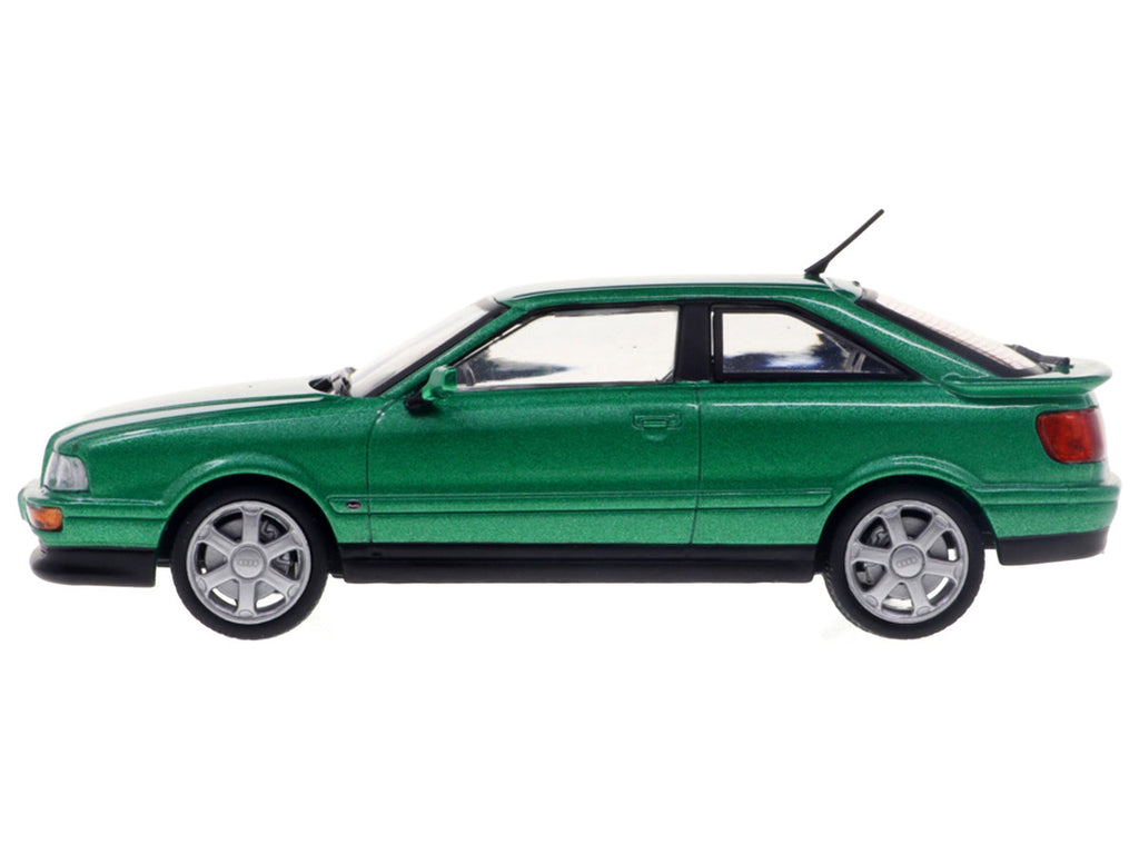 1994 Audi Coupe S2 Cricket Green Metallic 1/43 Diecast Model Car by Solido-0