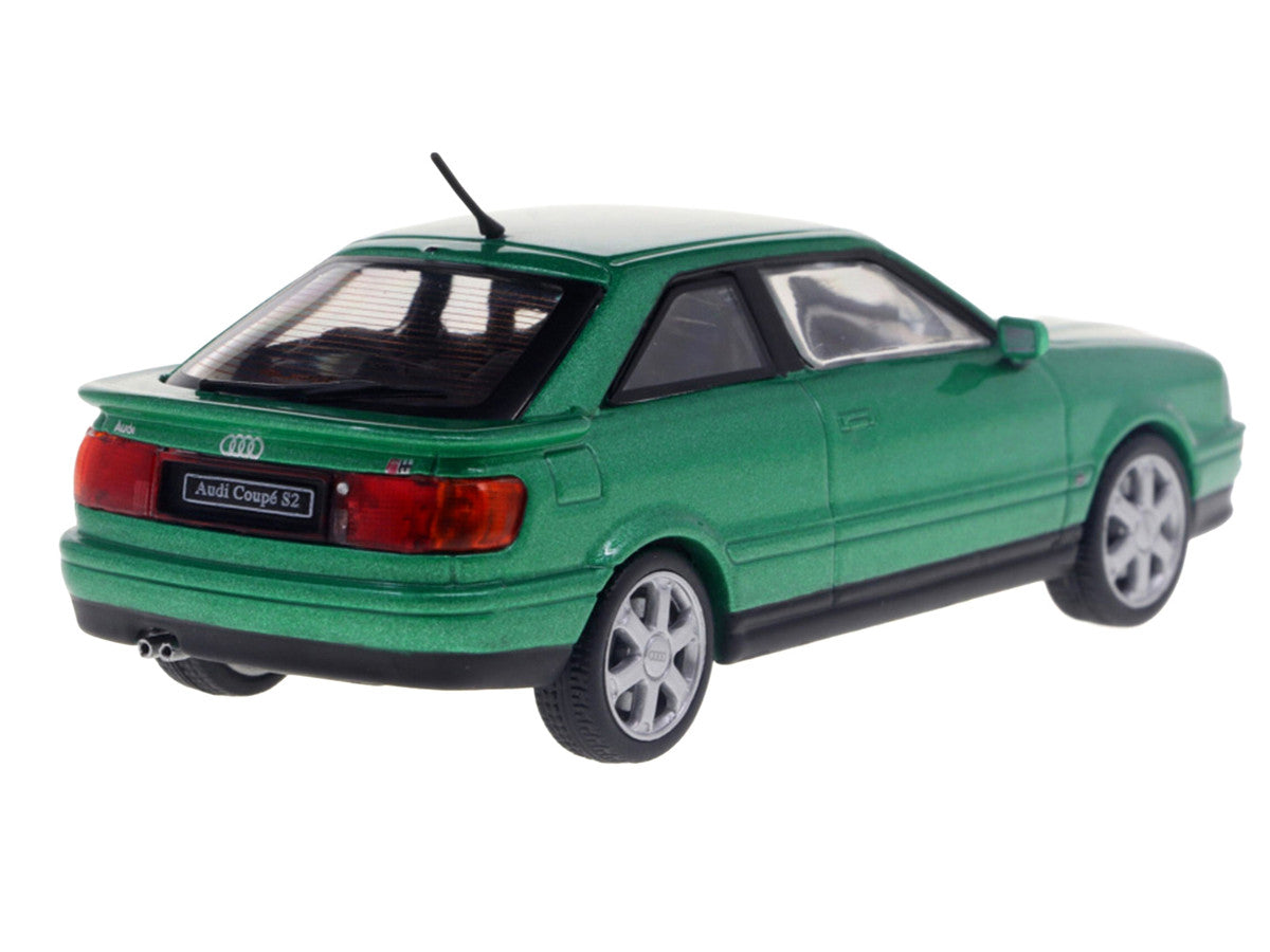 1994 Audi Coupe S2 Cricket Green Metallic 1/43 Diecast Model Car by Solido-2