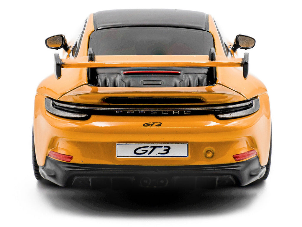 2023 Porsche 911 (992) GT3 Signal Yellow with Black Top 1/43 Diecast Model Car by Solido-3
