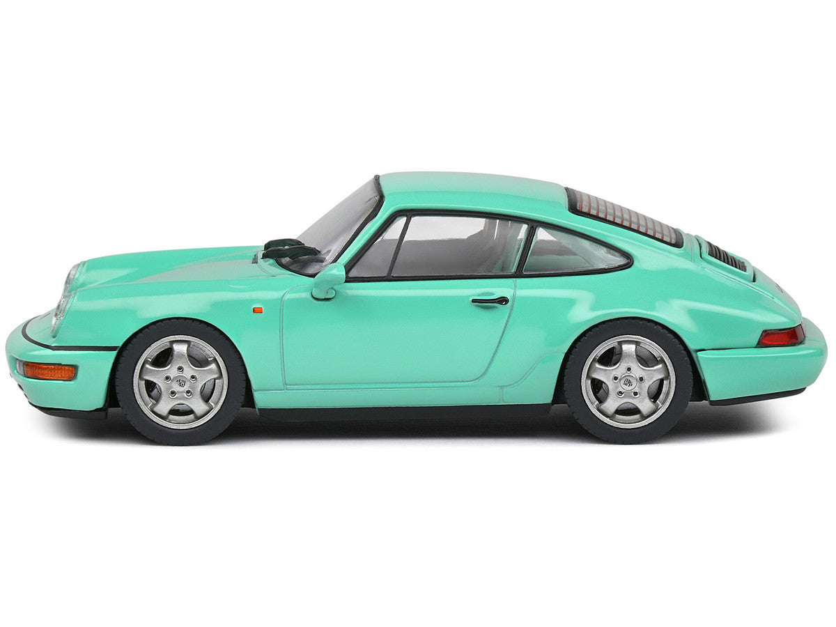 Porsche 911 (964) RS Clubsport Mint Green 1/43 Diecast Model Car by Solido-1