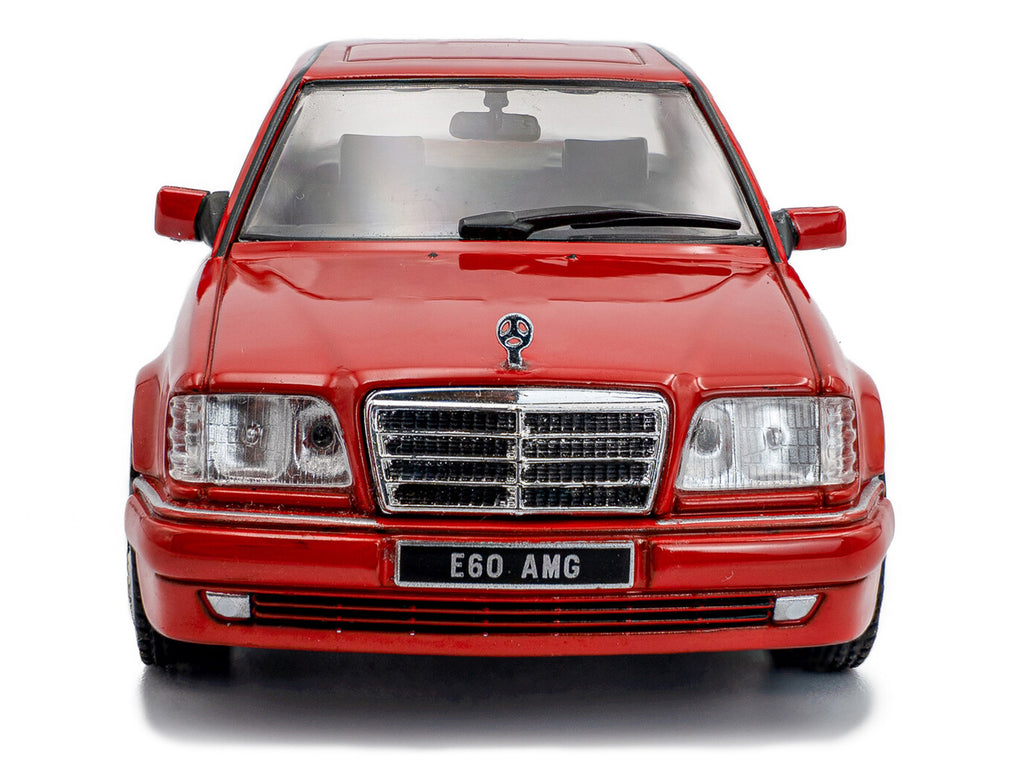 1994 Mercedes-Benz (W124) E60 AMG Signal Red 1/43 Diecast Model Car by Solido
