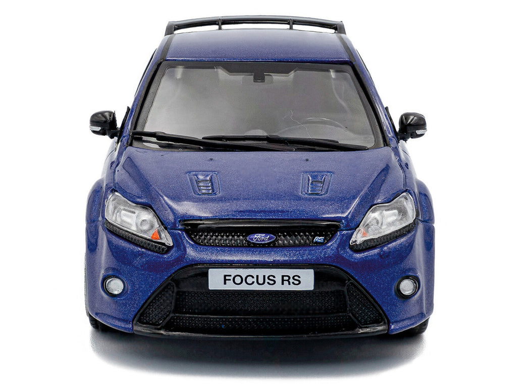 2010 Ford Focus MKII RS Indianapolis Blue Metallic 1/43 Diecast Model Car by Solido-2