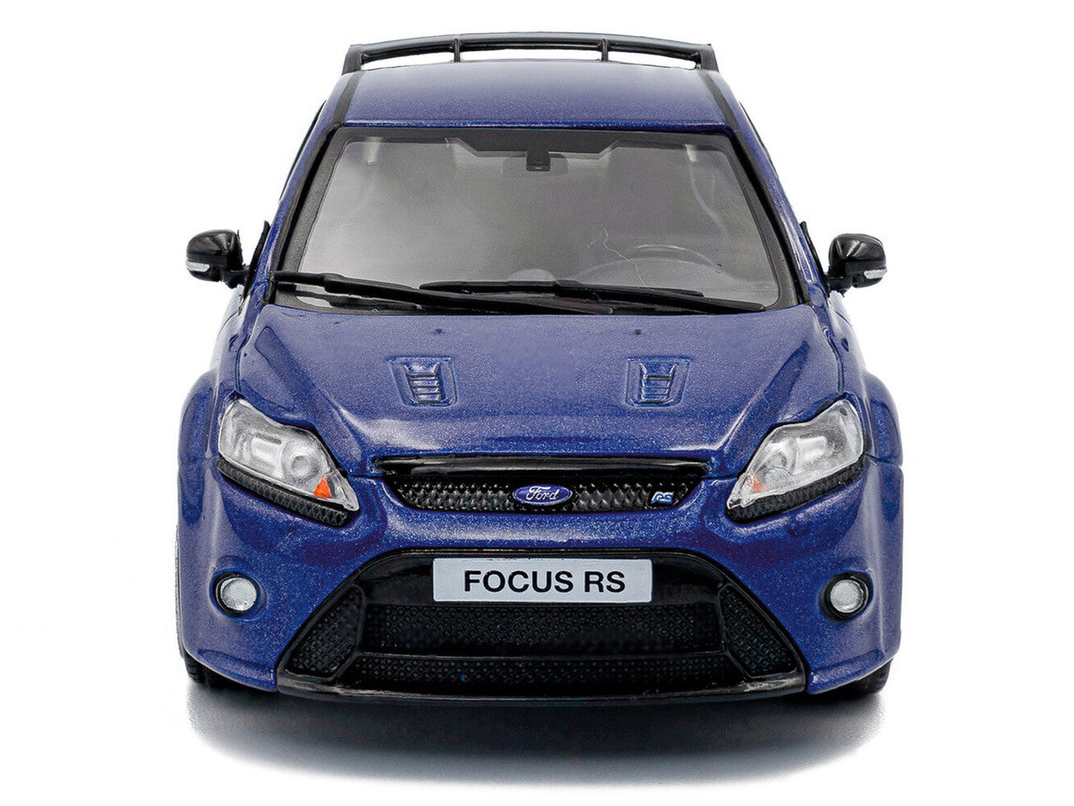 2010 Ford Focus MKII RS Indianapolis Blue Metallic 1/43 Diecast Model Car by Solido-2