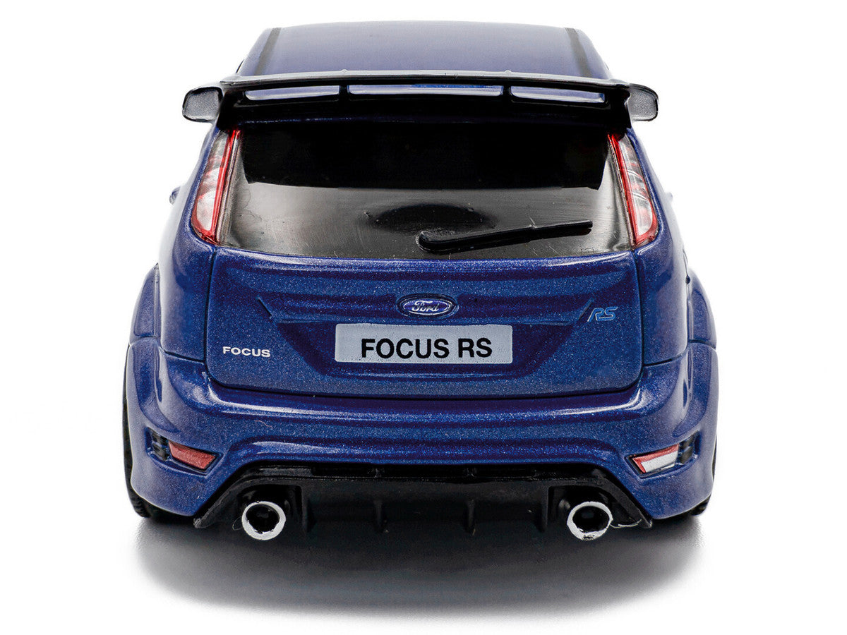 2010 Ford Focus MKII RS Indianapolis Blue Metallic 1/43 Diecast Model Car by Solido-1