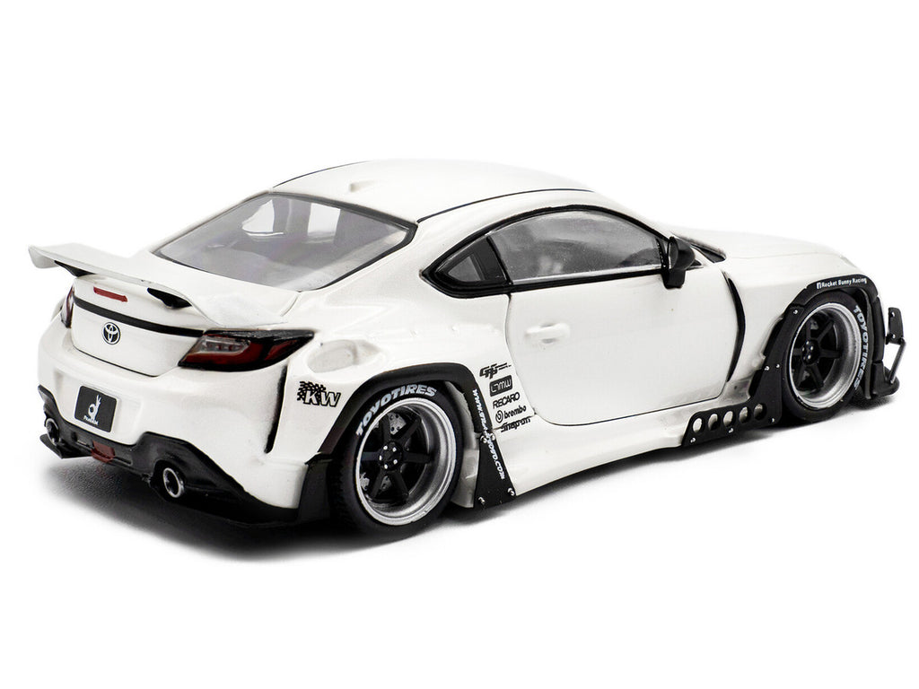 2022 Toyota Pandem GR86 White Metallic 1/43 Diecast Model Car by Solido-1