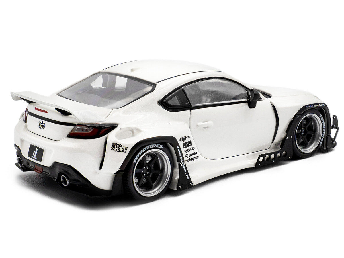 2022 Toyota Pandem GR86 White Metallic 1/43 Diecast Model Car by Solido-1