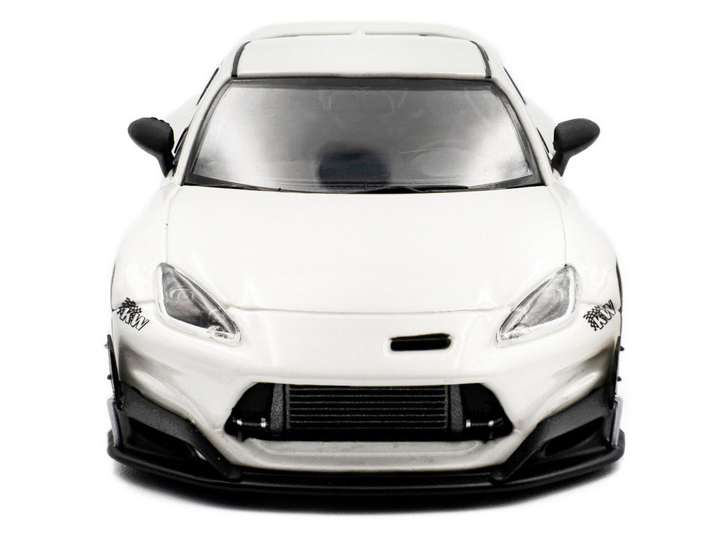 2022 Toyota Pandem GR86 White Metallic 1/43 Diecast Model Car by Solido-3