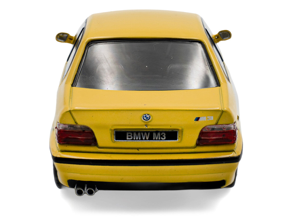 1999 BMW E36 M3 Coupe Dakar Yellow 1/43 Diecast Model Car by Solido-3