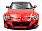 2022 Nissan Pandem Fairlady Z RHD (Right Hand Drive) Red Metallic with Black Top 1/43 Diecast Model Car by Solido-1