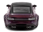 2022 Nissan Pandem Fairlady Z RHD (Right Hand Drive) Purple Metallic with Black Top 1/43 Diecast Model Car by Solido-2