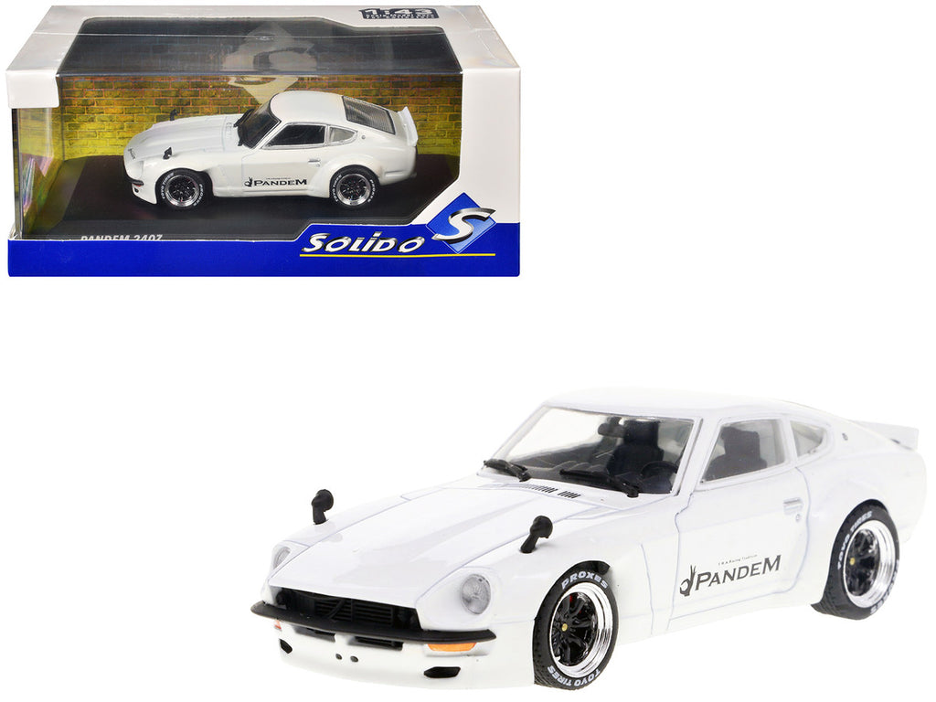 Datsun Pandem 240Z White 1/43 Diecast Model Car by Solido-4