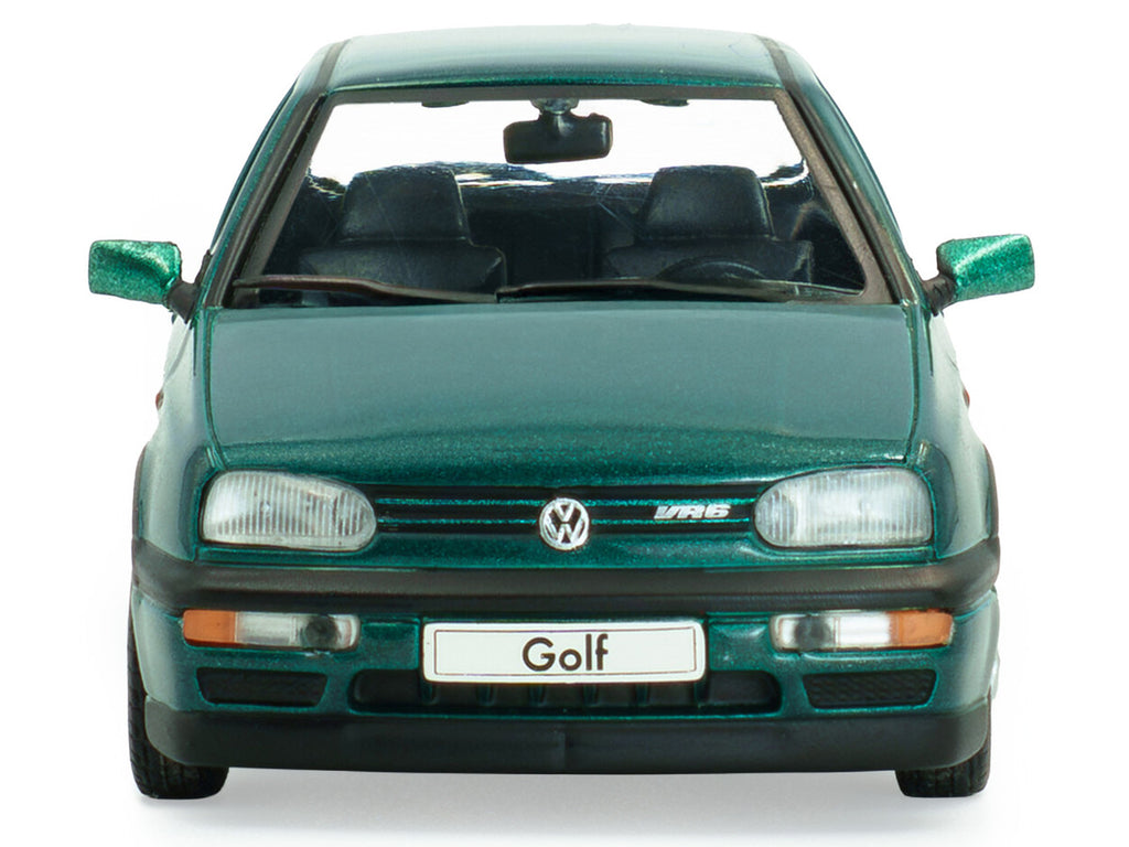 1994 Volkswagen Golf MKIII VR6 Dragon Green Pearl 1/43 Diecast Model Car by Solido-3