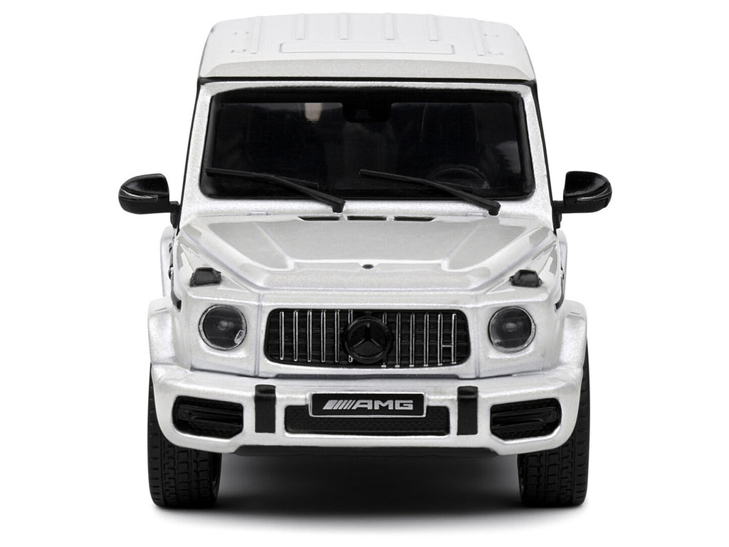 2022 Mercedes-Benz AMG G63 Diamond White Metallic with Graphics 1/43 Diecast Model Car by Solido-0