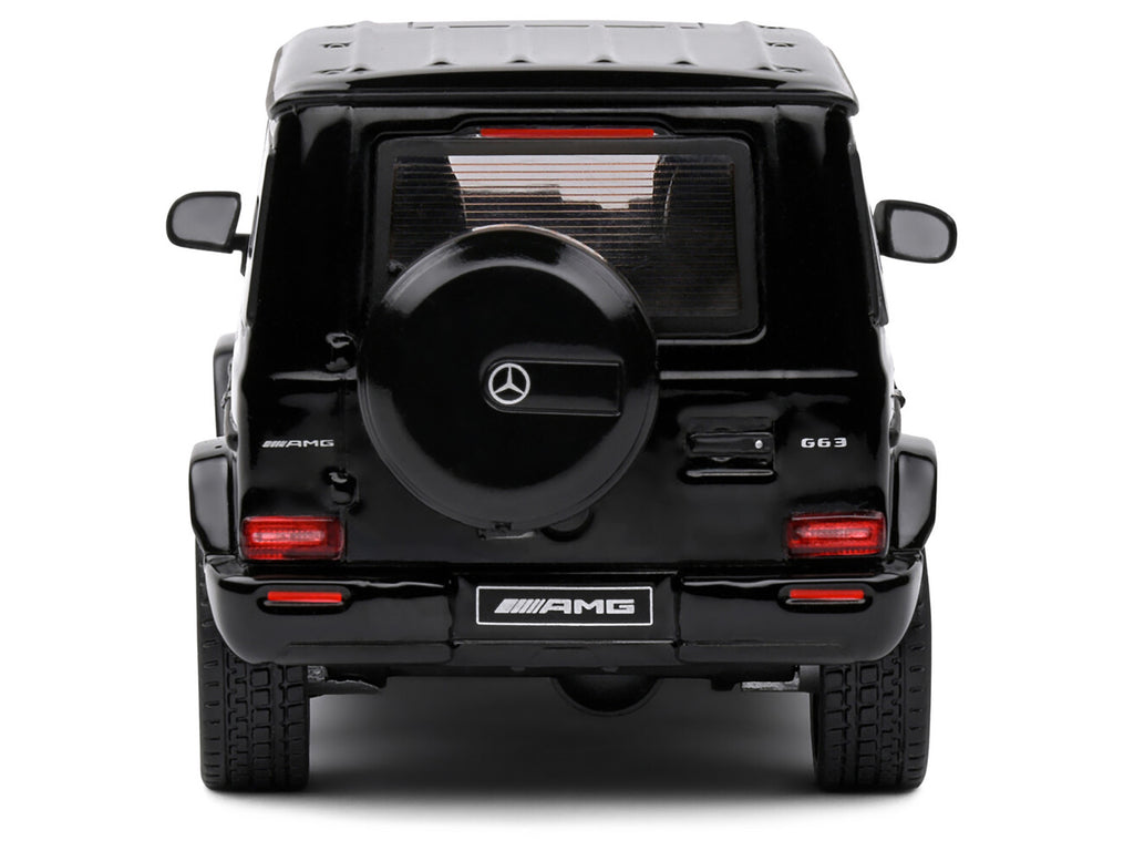 2022 Mercedes-Benz AMG G63 Obsidian Black Metallic 1/43 Diecast Model Car by Solido