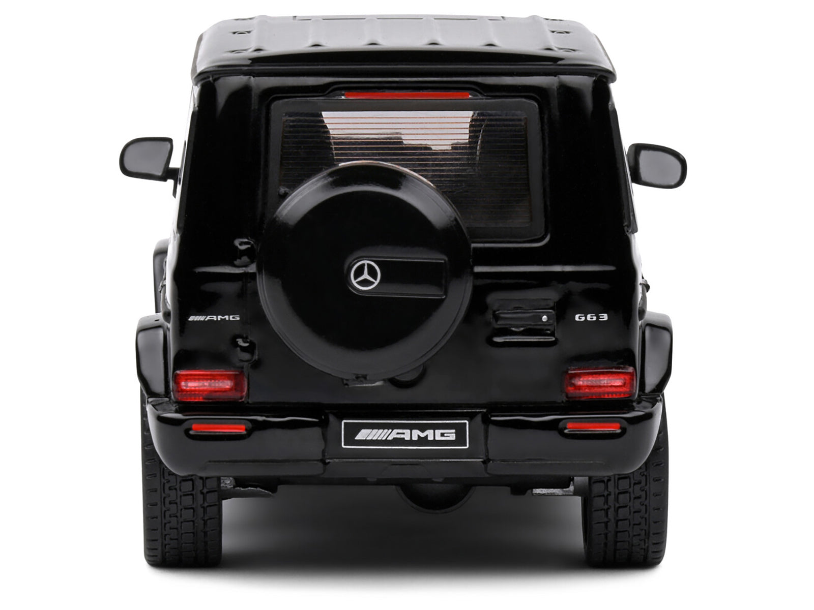 2022 Mercedes-Benz AMG G63 Obsidian Black Metallic 1/43 Diecast Model Car by Solido