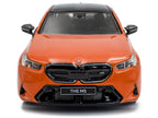 2024 BMW M5 Sedan Fire Orange III with Black Top 1/43 Diecast Model Car by Solido