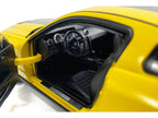 2007 Ford Shelby GT500 Yellow with Silver Stripes "Shelby Collectibles" Series 1/18 Diecast Model Car by ACME-1