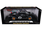 1966 Ford GT-40 MK II #2 Black 1/18 Diecast Model Car by Shelby Collectibles-1