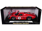 Ford GT MK IV #1 Red with White Stripes 24H of Le Mans (1967) 1/18 Diecast Model Car by Shelby Collectibles-1