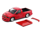 2003 Dodge Ram SRT-10 Pickup Truck Red 1/64 Diecast Model Car by Shoom64 Models