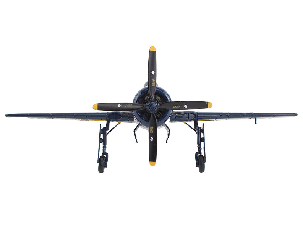 Grumman F8F Bearcat Fighter Aircraft "Blue Angels (#1-5 decals)" (1946) United States Navy "SkyMax Models" Series 1/72 Diecast Model by Hobby Master-2