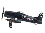 Grumman F8F-2 Bearcats Fighter Aircraft "121717 VF-61 Jolly Rogers" (1949) United States Navy "SkyMax Flying Heroes" Series 1/72 Diecast Model by Hobby Master-1