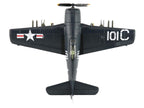 Grumman F8F-2 Bearcats Fighter Aircraft "121717 VF-61 Jolly Rogers" (1949) United States Navy "SkyMax Flying Heroes" Series 1/72 Diecast Model by Hobby Master-3