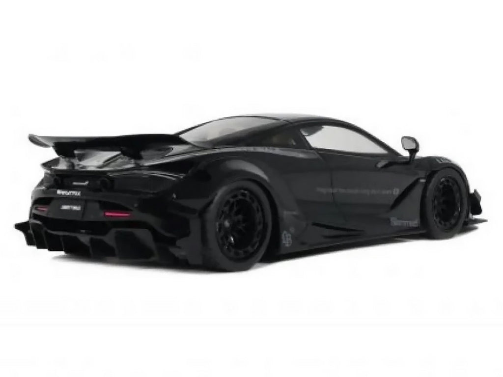 2023 McLaren 720S "LB-Works - Liberty Walk" Black 1/18 Model Car by GT Spirit-0