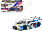 Audi R8 LMS GT3 evo II #30 James Yu "Uno Racing Team" "Macau GT Cup - FIA GT World Cup" (2024) with Plastic Transporter Packaging and Collectible Tarmac Cards "Hobby64" Series 1/64 Diecast Model Car by Tarmac Works-4