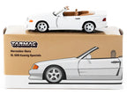 Mercedes-Benz SL 500 Koenig Specials Convertible White "Global64" Series 1/64 Diecast Model by Tarmac Works-1