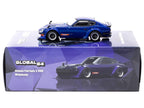 Nissan Fairlady Z S30 Widebody RHD (Right Hand Drive) "Designed by Jon Sibal" Blue Metallic "Global64" Series 1/64 Diecast Model Car by Tarmac Works-1