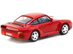 Porsche 959 Red "Global64" Series 1/64 Diecast Model by Tarmac Works