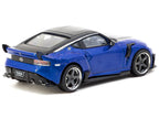 Nissan VeilSide FFZ400 Fairlady Z RHD (Right Hand Drive) Blue Metallic with Black Top "Global64" Series 1/64 Diecast Model by Tarmac Works