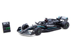 Mercedes-AMG F1 W14 E Performance #47 Mick Schumacher Formula One F1 "Spanish GP Tyre Testing" (2023) with Pit Board "Global64" Series 1/64 Diecast Model by Tarmac Works-0