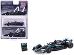 Mercedes-AMG F1 W14 E Performance #47 Mick Schumacher Formula One F1 "Spanish GP Tyre Testing" (2023) with Pit Board "Global64" Series 1/64 Diecast Model by Tarmac Works-3