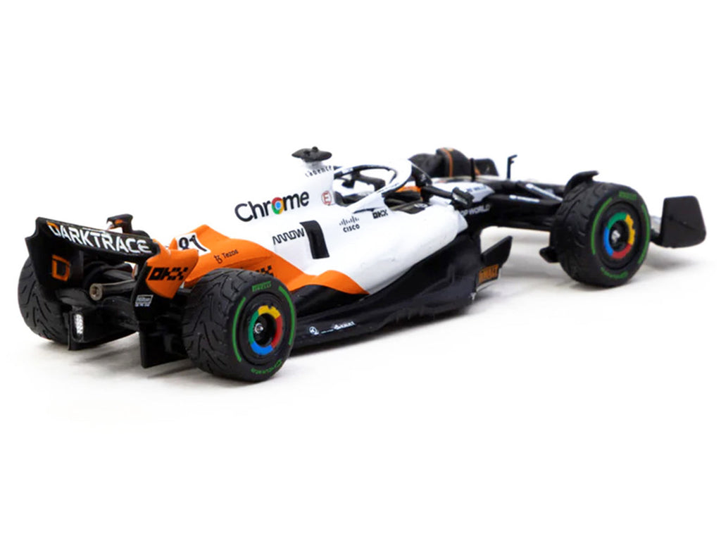 McLaren MCL60 #81 Oscar Piastri Formula One F1 "Monaco GP" (2023) "Global64" Series 1/64 Diecast Model by Tarmac Works-0