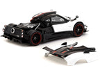 Pagani Zonda Cinque Bianco Benny White and Black "Global64" Series 1/64 Diecast Model Car by Tarmac Works-1
