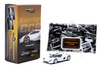 Koenigsegg CC850 White with Tarmac Cards "Global64" Series 1/64 Diecast Model by Tarmac Works-1