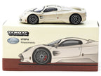 Pagani Utopia Rinascimento Silver Metallic "Global64" Series 1/64 Diecast Model by Tarmac Works-1