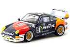 Porsche 911 GT2 #91 Tomas Saldana - Miguel Angel de Castro - Prince Alfonso de Orleans-Borbon "Kremer Racing - Repsol" "24 Hours of Le Mans" (1995) "Collab64" Series 1/64 Diecast Model Car by Schuco & Tarmac Works-1