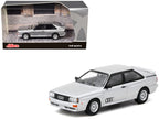 Audi Quattro Silver Metallic "Collab64" Series 1/64 Diecast Model Car by Schuco & Tarmac Works-0