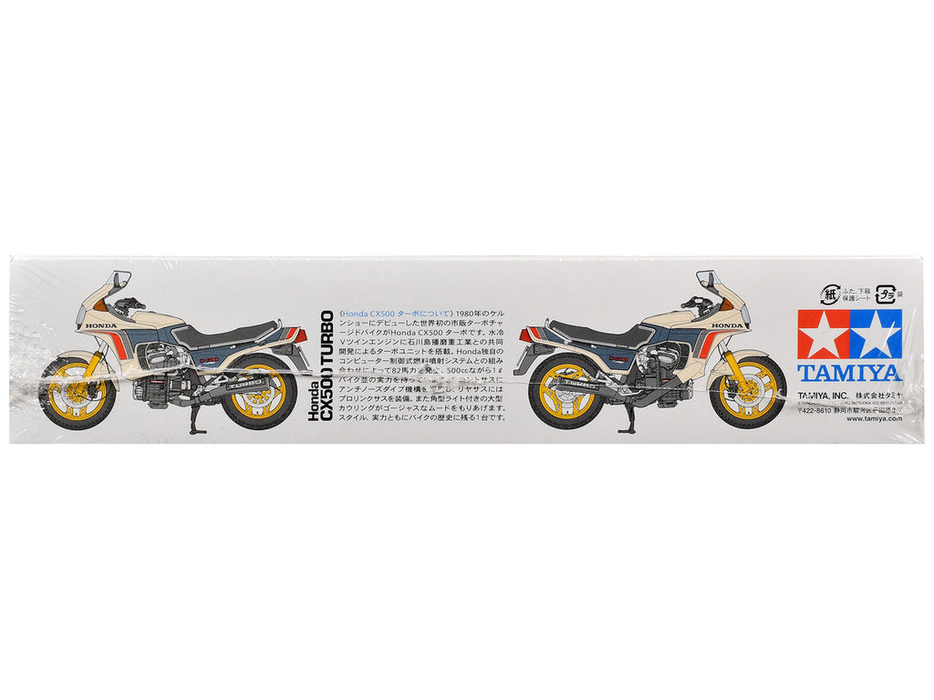 Model Kit Honda CX500 Turbo Motorcycle 1/12 Scale Model by Tamiya-1