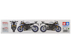 Model Kit Yamaha YZF-R1M Motorcycle 1/12 Scale Model by Tamiya-3