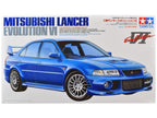 Model Kit Mitsubishi Lancer Evolution VI 1/24 Scale Model by Tamiya-0