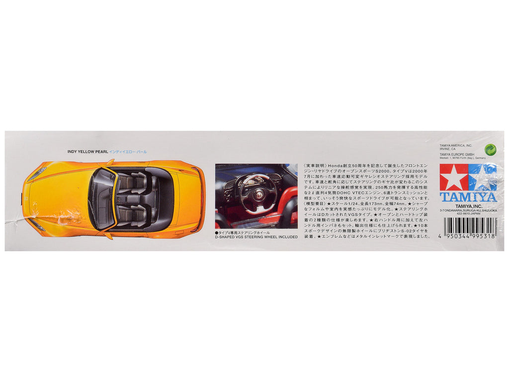 Model Kit Honda S2000 1/24 Scale Model by Tamiya-3