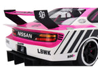 Nissan "LB-Super Silhouette" S15 SILVIA RHD (Right Hand Drive) #99 "Auto Finesse - SEMA 2023" White and Pink 1/18 Model Car by Top Speed-2