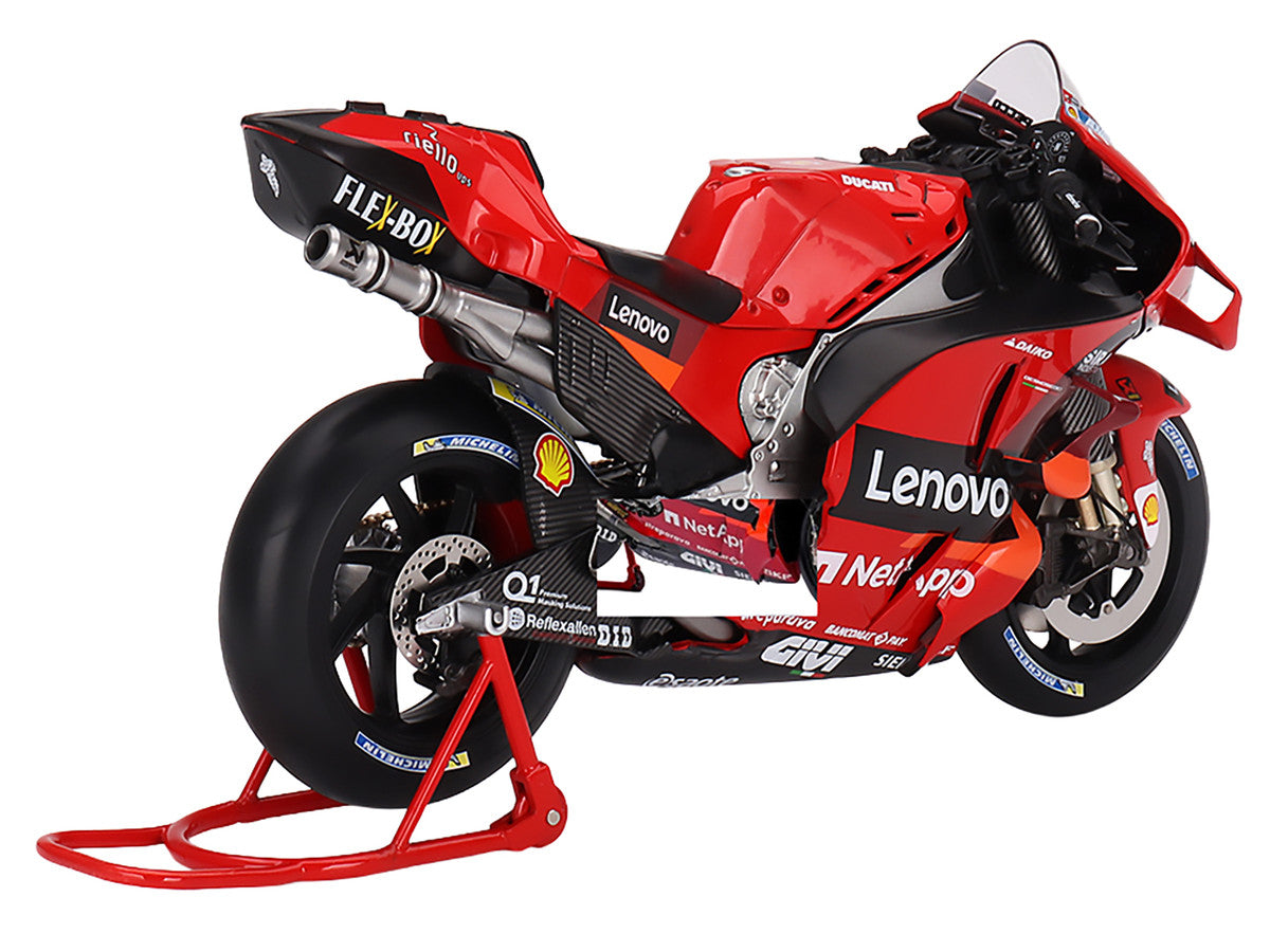 Ducati Desmosedici #63 Francesco Bagnaia "Presentation" "MotoGP World Championship" (2022) 1/12 Motorcycle Model by True Scale Miniatures-2