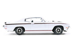 1970 Buick GSX Apollo White with Black and Red Stripes 1/43 Diecast Model by IXO Models-0